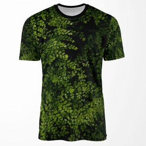 Small Leaves All-over-print T-shirt