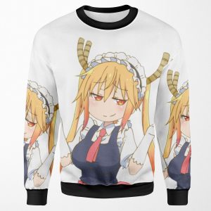 Smug Tohru All-over-print Unisex Sweatshirt