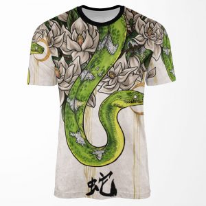 Snake All-over-print T-shirt