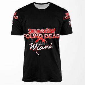 Snitchcock Scav Found Dead In Miami All-over-print T-shirt