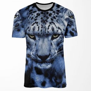 Snow Leopard All-over-print T-shirt