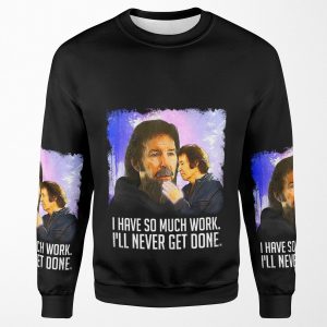 So Much Work All-over-print Unisex Sweatshirt