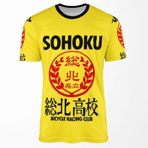 Sohoku Yowamushi Pedal All-over-print T-shirt