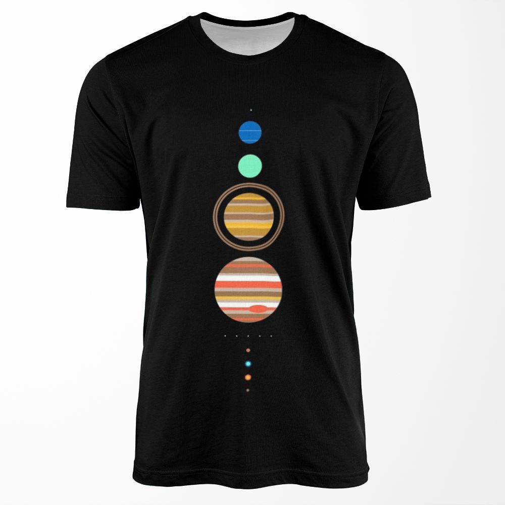 Solar System All-over-print T-shirt