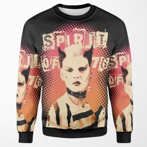 Soo Catwoman Uk Punk Rock All-over-print Unisex Sweatshirt