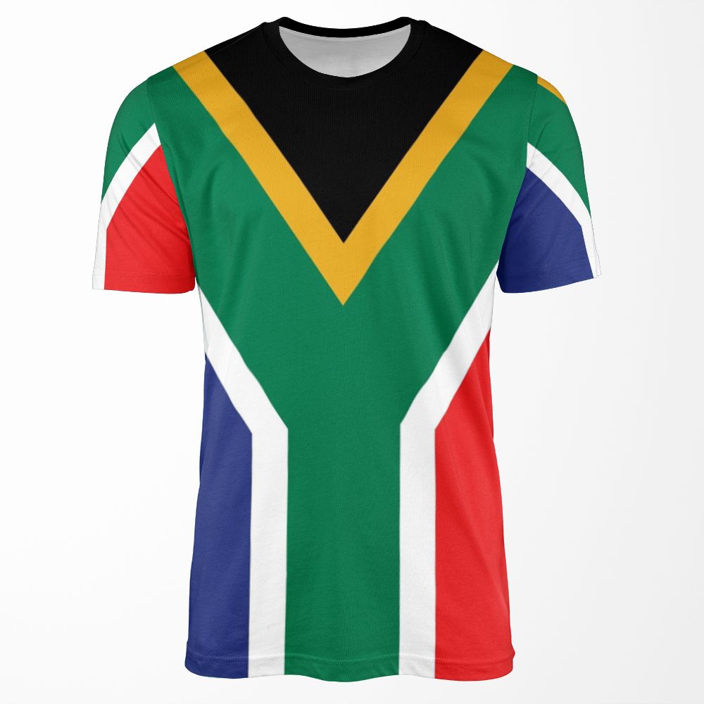 South Africa Flag Roufxis Rb All-over-print T-shirt