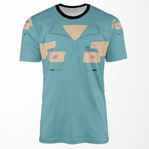 South Park Cable Company Rubbing Nipples All-over-print T-shirt