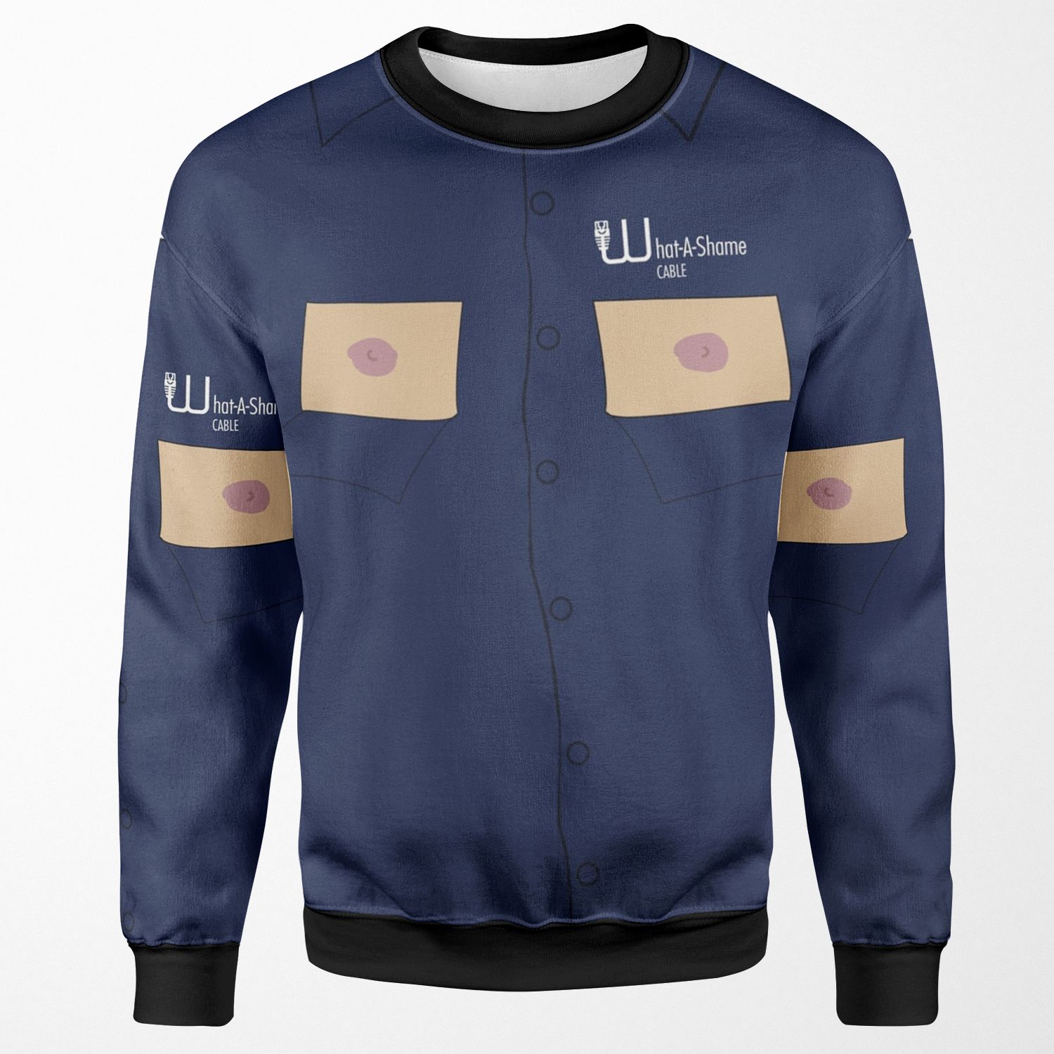 South Park Cable Man Shirt All-over-print Unisex Sweatshirt