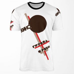 Soviet Band Kino 80%27S Blood Type Album Cover All-over-print T-shirt