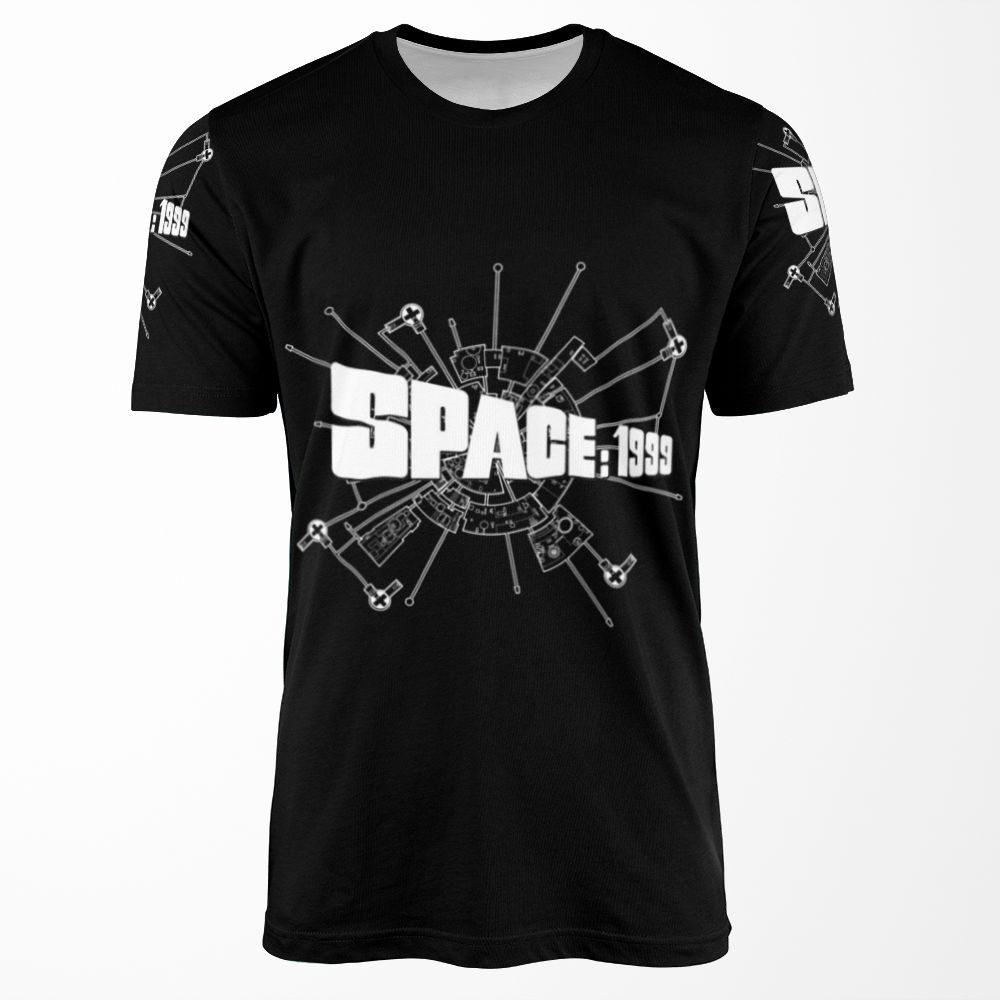 Space 1999 Logo Alpha Diagram All-over-print T-shirt