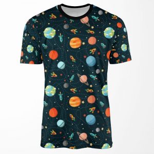 Space Adventure All-over-print T-shirt
