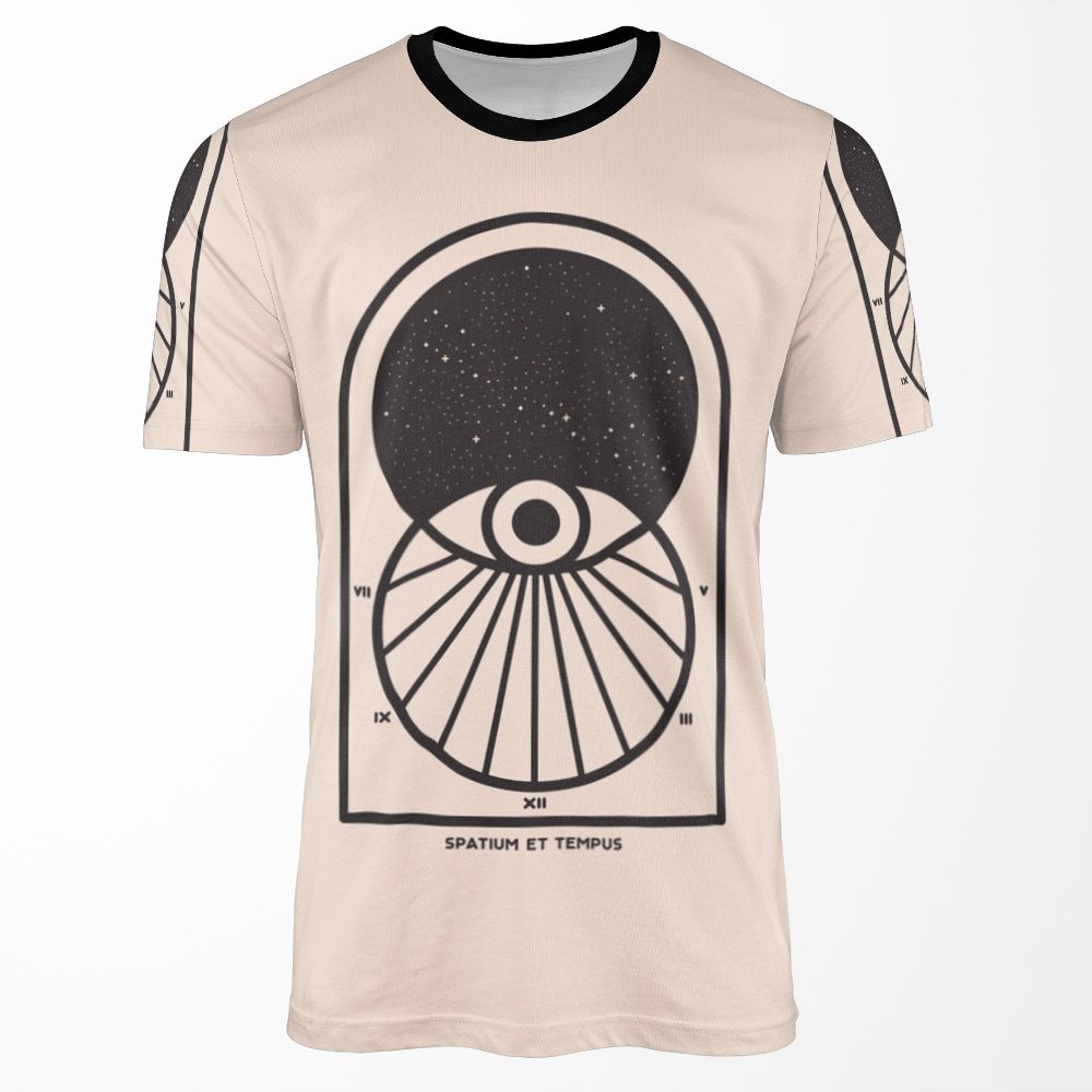 Space And Time All-over-print T-shirt