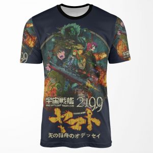 Space Battleship Yamato 2199 All-over-print T-shirt