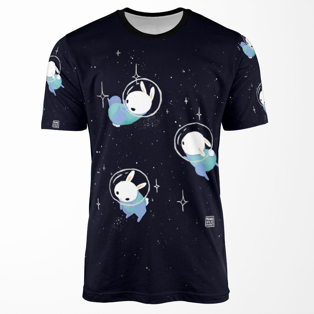 Space Bunnies All-over-print T-shirt