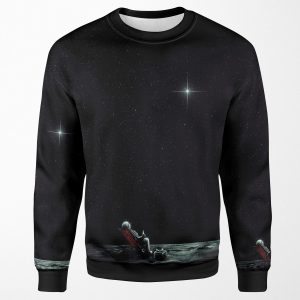 Space Chill All-over-print Unisex Sweatshirt
