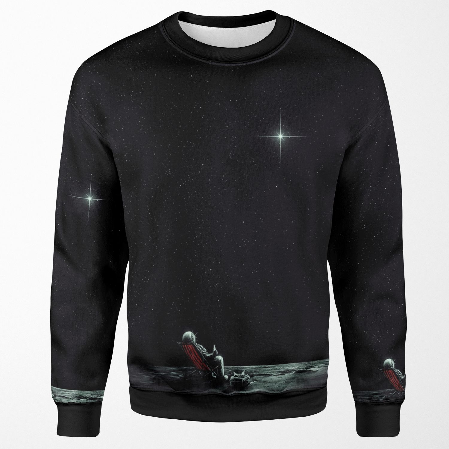 Space Chill All-over-print Unisex Sweatshirt