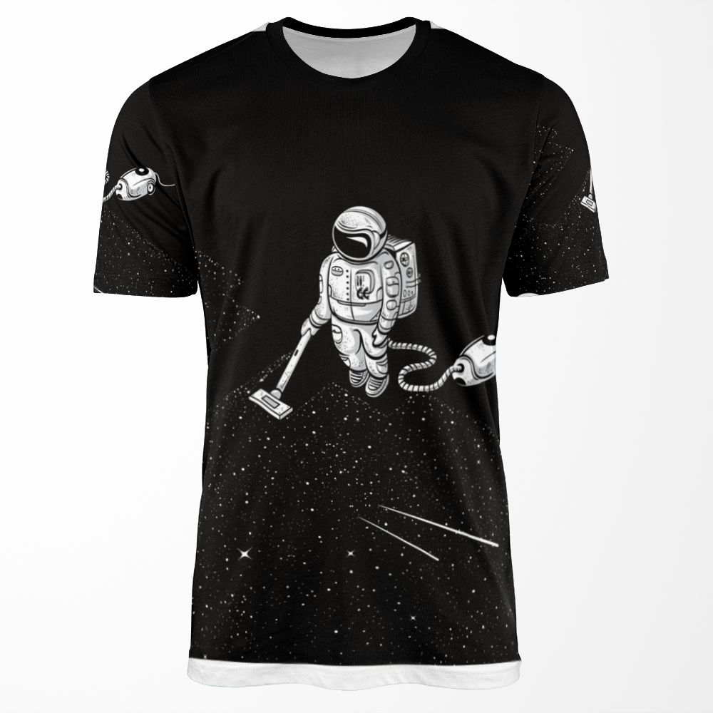 Space Cleaner All-over-print T-shirt