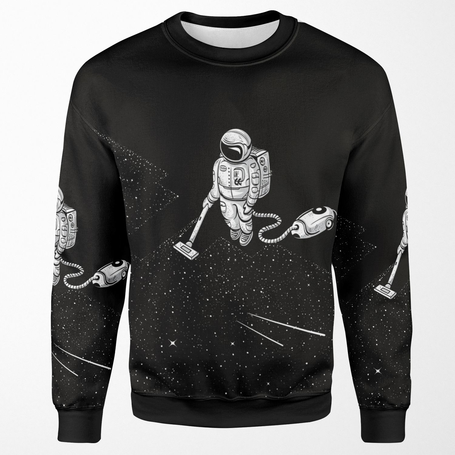 Space Cleaner All-over-print Unisex Sweatshirt