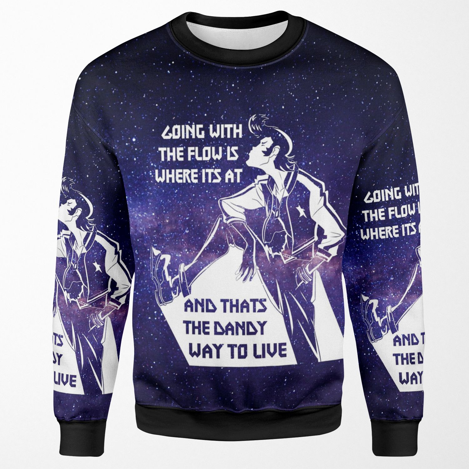 Space Dandy All-over-print Unisex Sweatshirt
