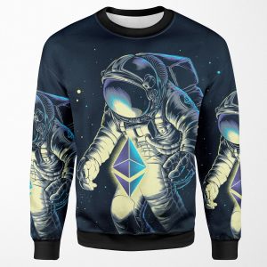 Space Ethereum All-over-print Unisex Sweatshirt