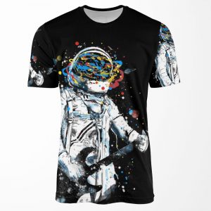 Space Guitar All-over-print T-shirt