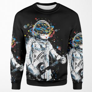 Space Guitar All-over-print Unisex Sweatshirt