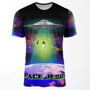 Space Jesus All-over-print T-shirt