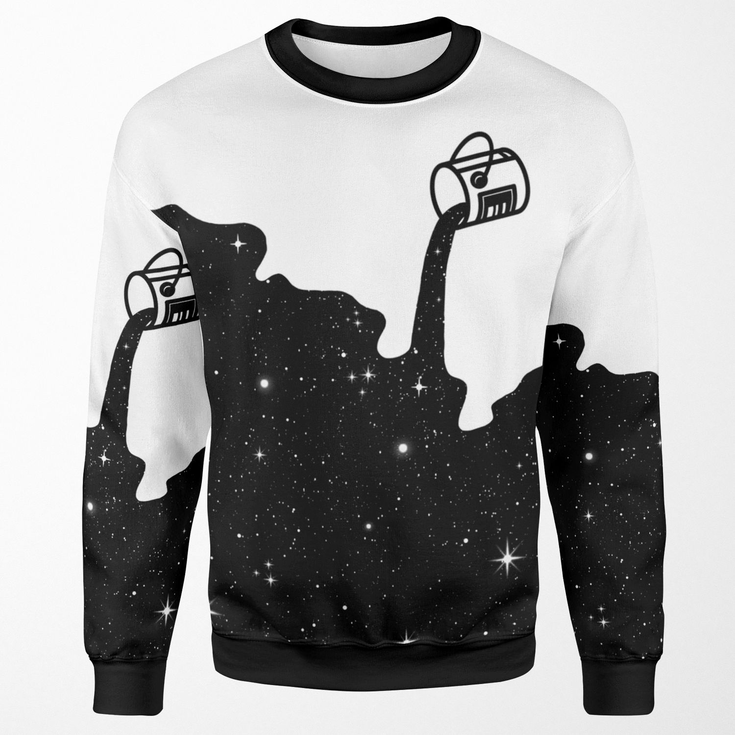 Space Paint All-over-print Unisex Sweatshirt