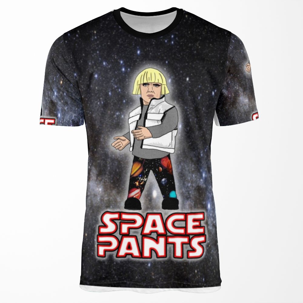 Space Pants All-over-print T-shirt