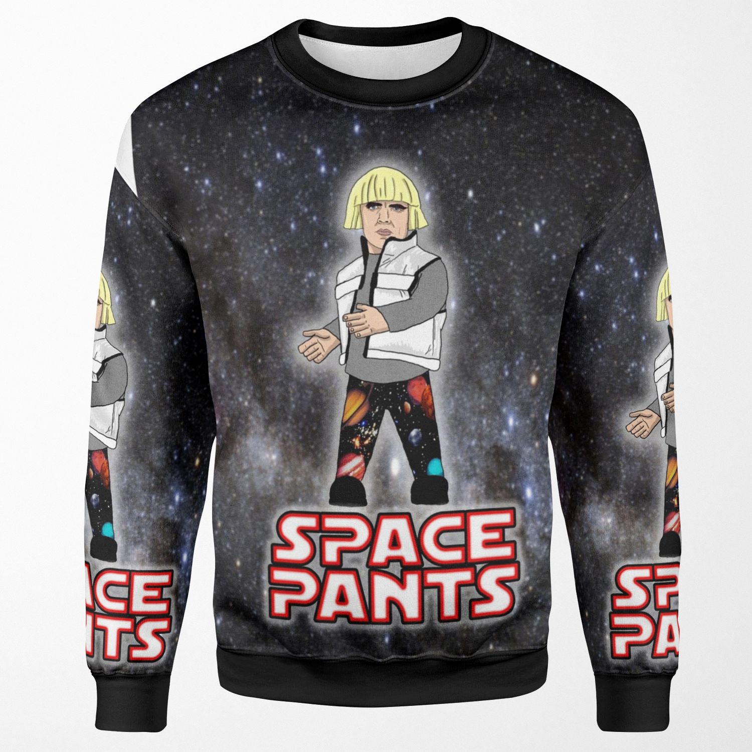 Space Pants All-over-print Unisex Sweatshirt