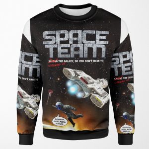 Space Team Cover All-over-print Unisex Sweatshirt