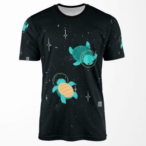 Space Turtles All-over-print T-shirt