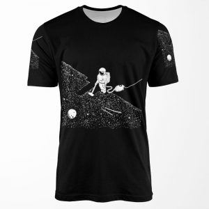 Space VacuumingAll-over-print T-shirt