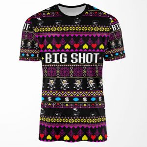 Spamton S Big Shot Kromer Krismas All-over-print T-shirt