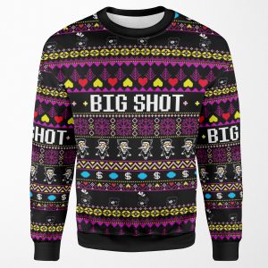 Spamton S Big Shot Kromer Krismas All-over-print Unisex Sweatshirt