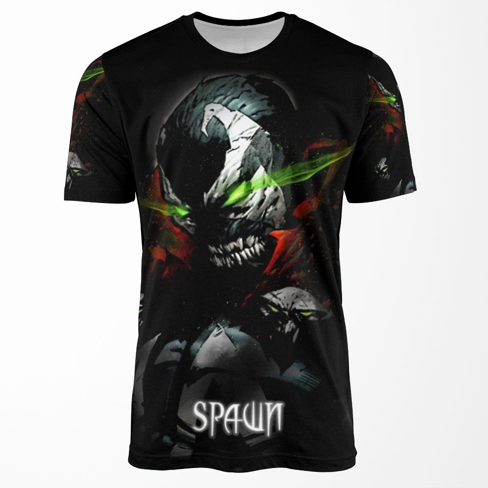 Spawn Rage Lithium Green All-over-print T-shirt