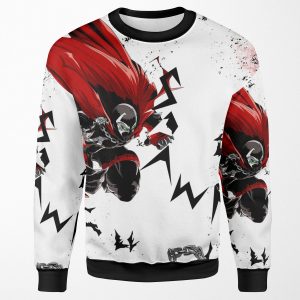 Spawn Sublime White All-over-print Unisex Sweatshirt