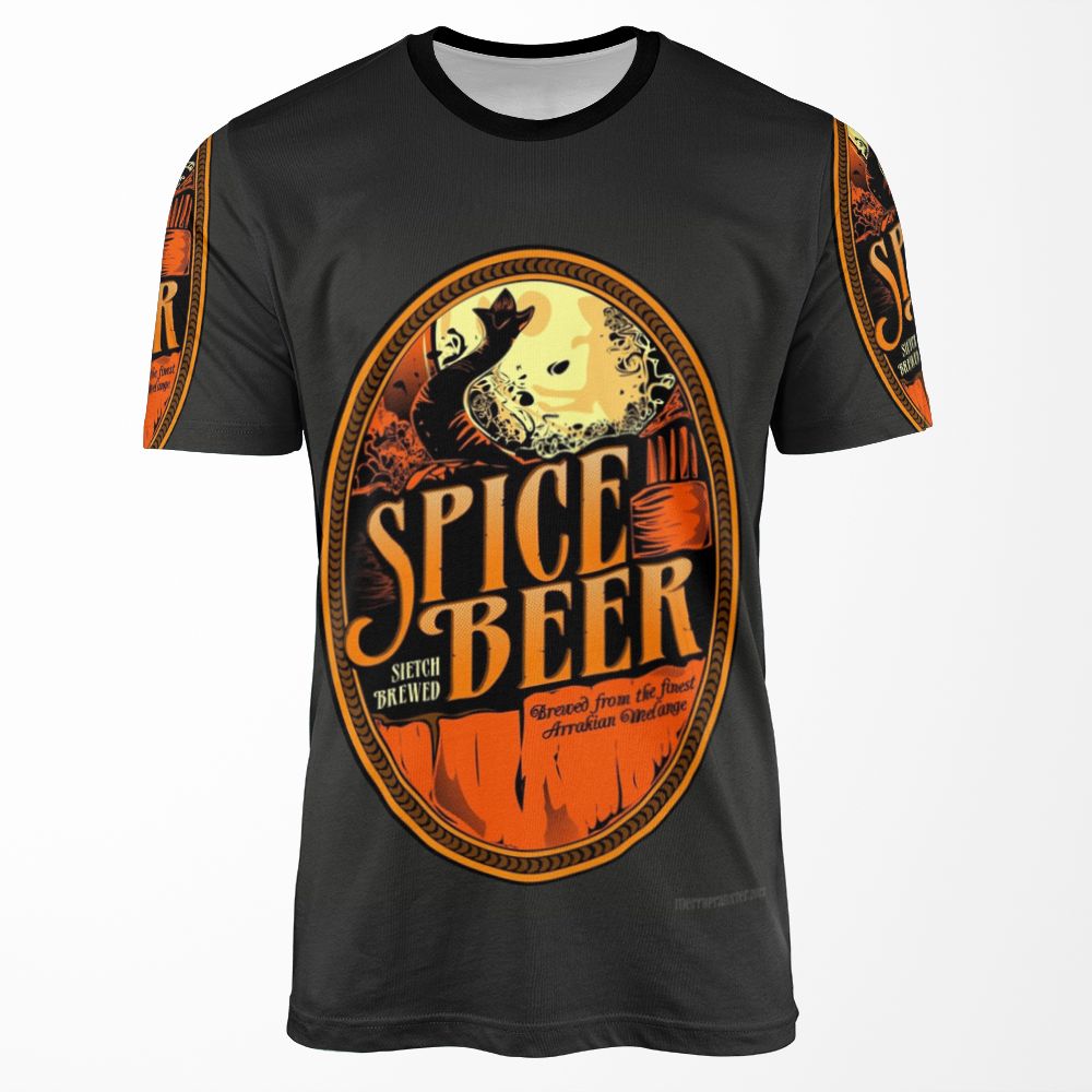 Spice Beer Label All-over-print T-shirt