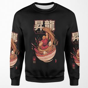 Spicy Shoryu Noodles All-over-print Unisex Sweatshirt
