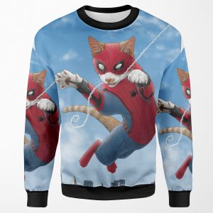 Spider Cat All-over-print Unisex Sweatshirt