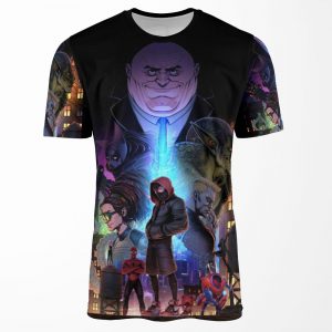 Spider Man Into The Spider Verse All-over-print T-shirt