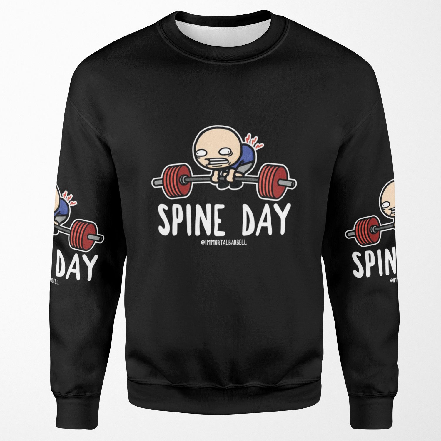 Spine Day All-over-print Unisex Sweatshirt