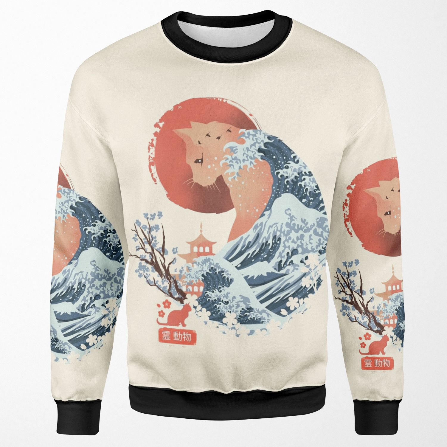 Spirit Animal Cat All-over-print Unisex Sweatshirt