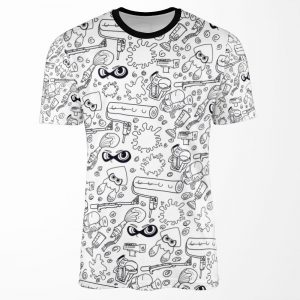 Splat N Guns All-over-print T-shirt