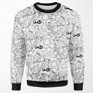 Splat N Guns All-over-print Unisex Sweatshirt