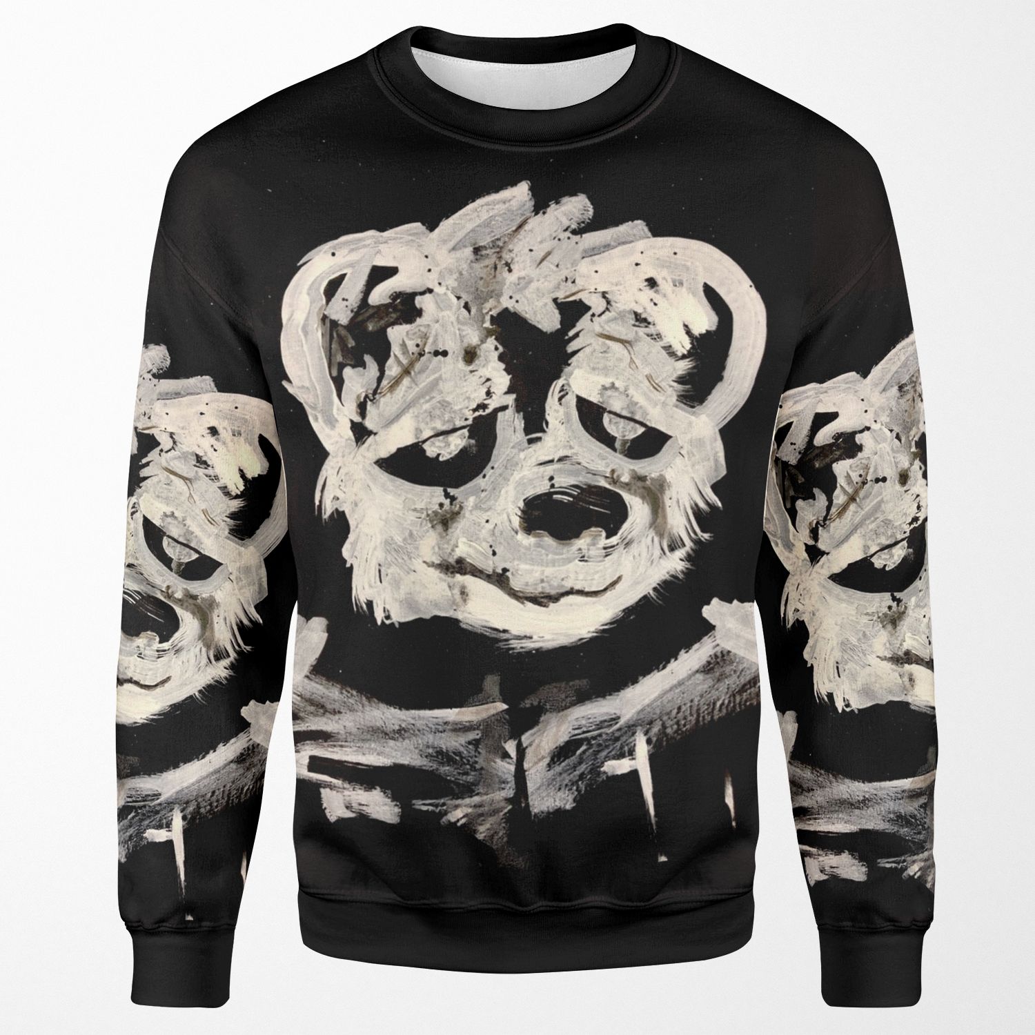Splatter Skunk All-over-print Unisex Sweatshirt