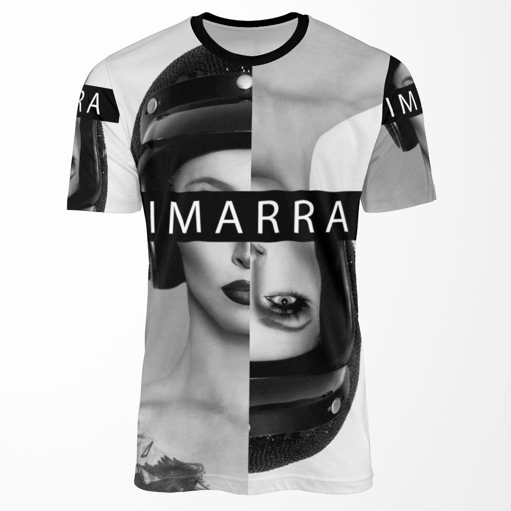 Split Screen All-over-print T-shirt