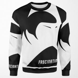 Spock Fascinating Star Trek Original Series Transparent Logo All-over-print Unisex Sweatshirt