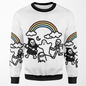 Spooky Pals All-over-print Unisex Sweatshirt