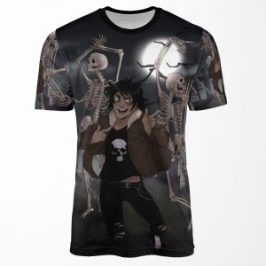 Spooky Scary Skeletons All-over-print T-shirt